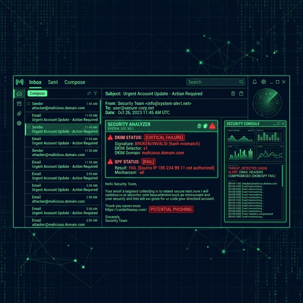 Global zero-day attack bypasses email DKIM and SPF signatures