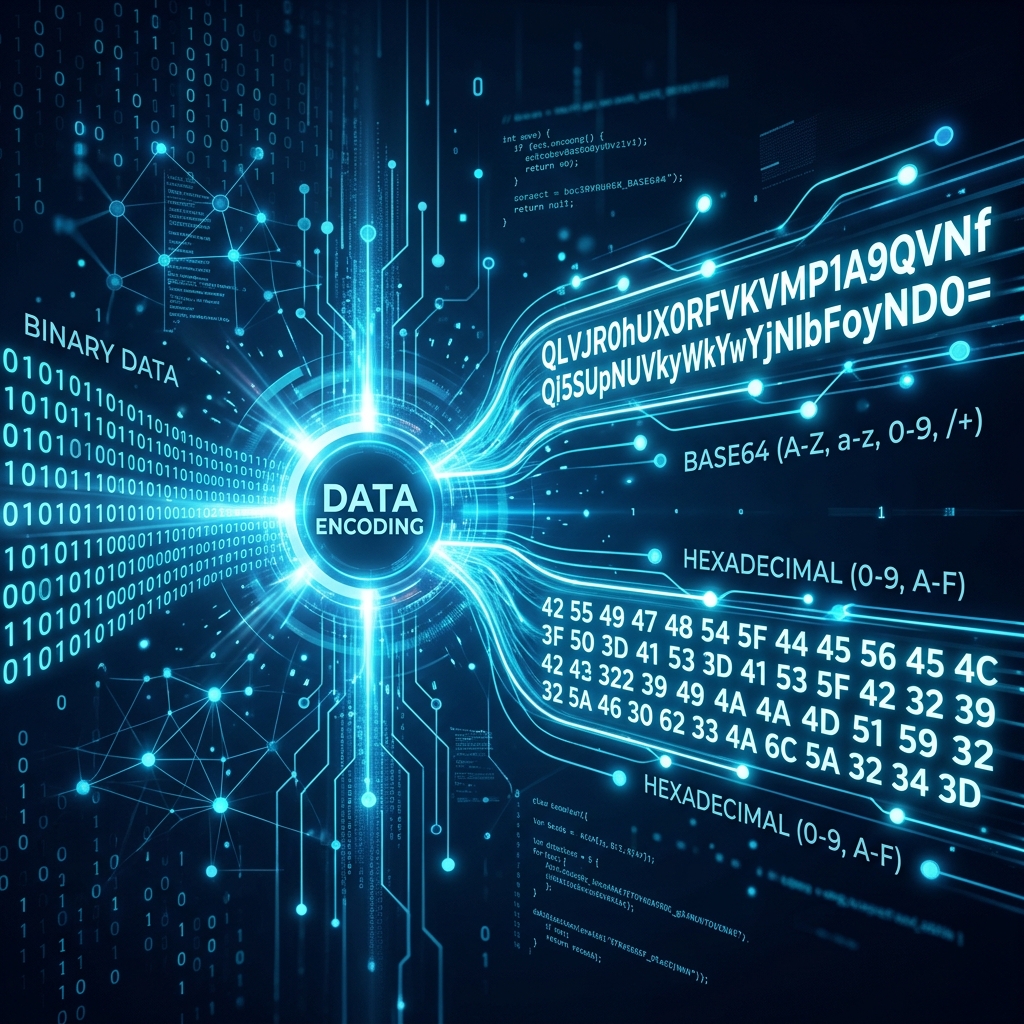 Base64 vs. Hexadecimal: Encoding vs. Encryption