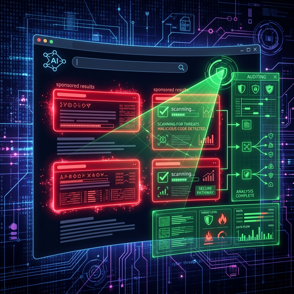 New Malvertising Campaign Targets AI Search Ads with Malware