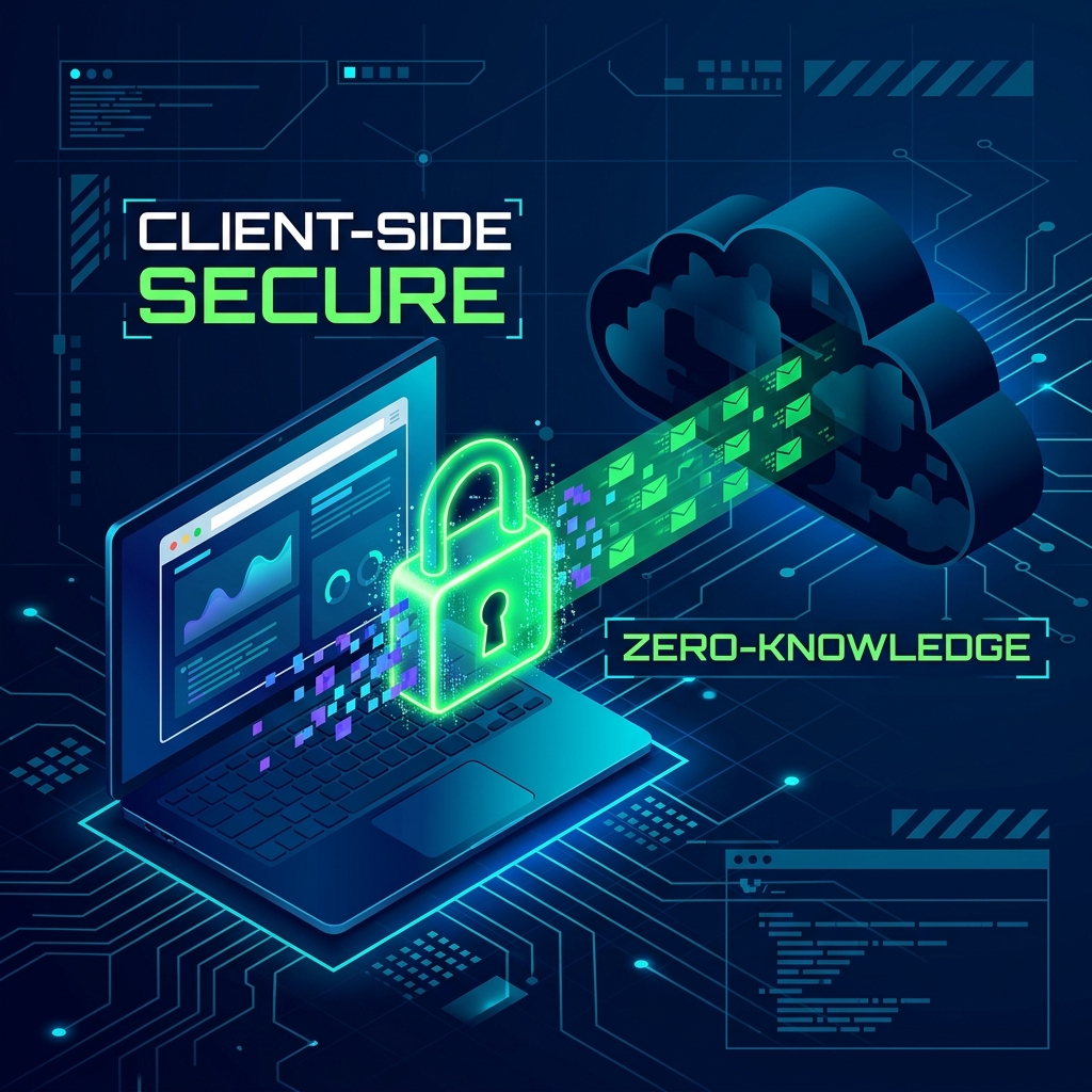 Client-Side Encryption and Zero-Knowledge in Web Apps