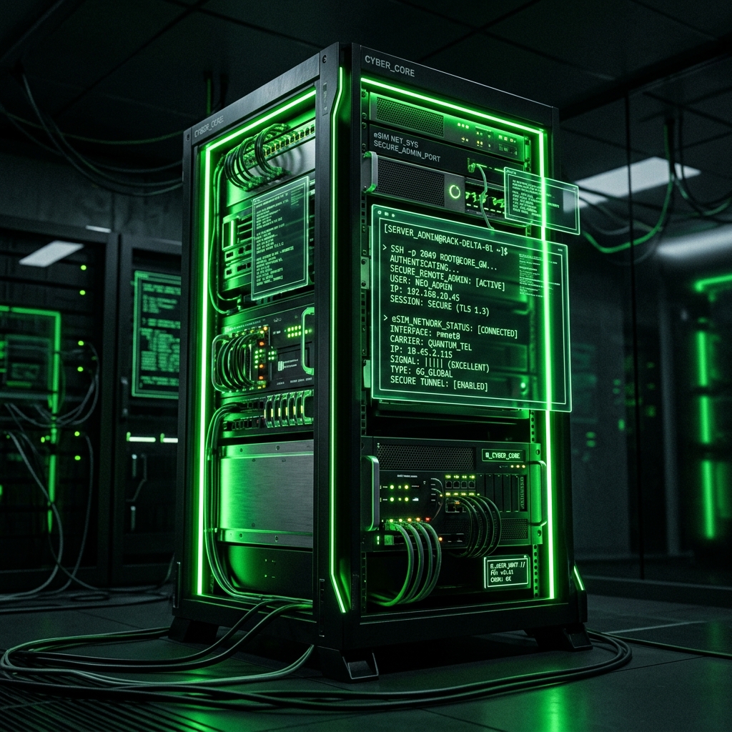 Cómo conectar y administrar tus servidores VPS en eSIM de forma 100% segura