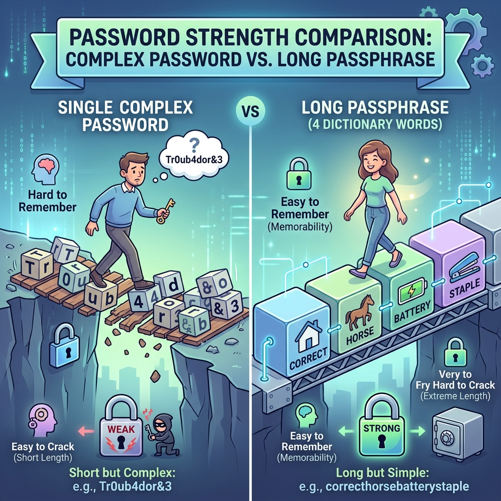 Password vs. Passphrase: Which is More Secure?