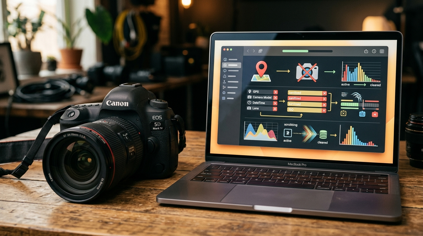 Why Massive AI Web Scraping Demands Cleaning EXIF Metadata